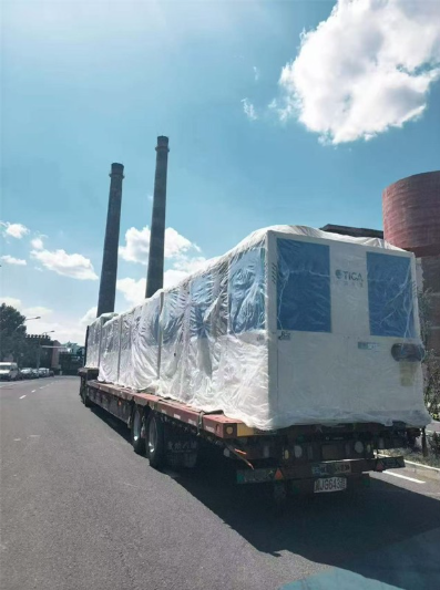 天加超低温变频模块机服务北京首钢园区改造项目